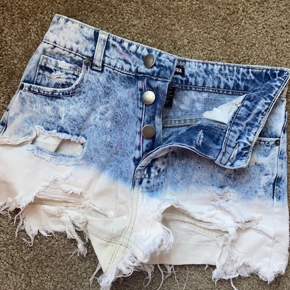 Fashion Nova denim shorts